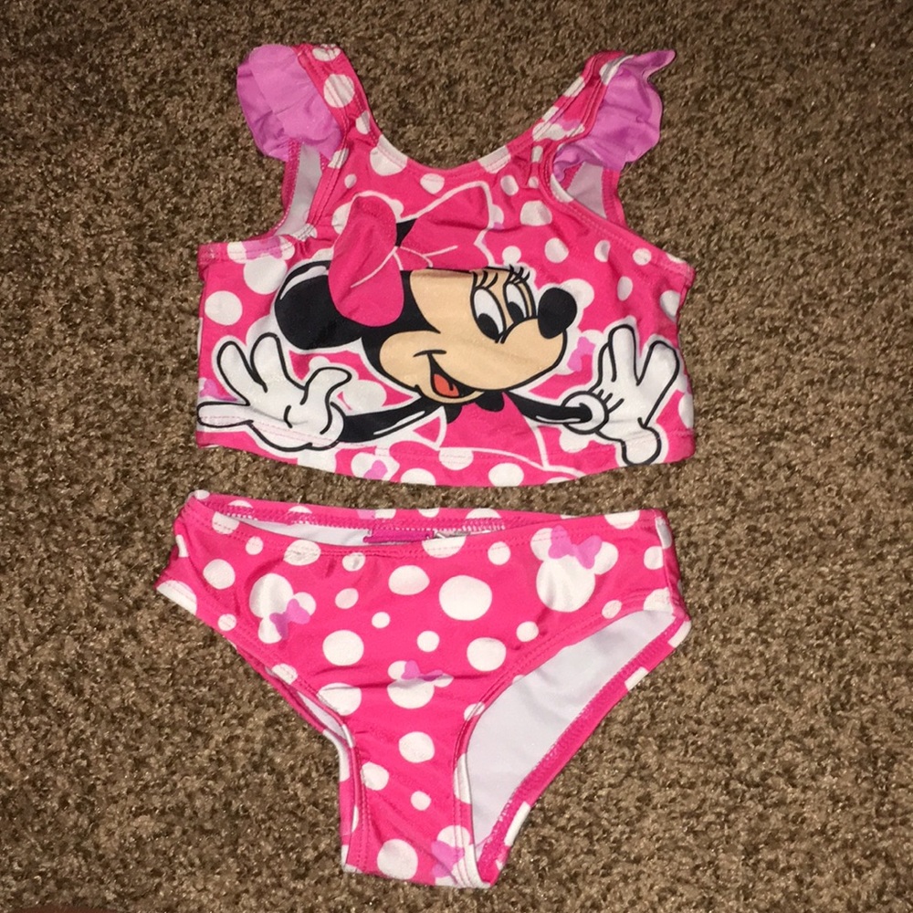 Two piece mini mouse bathing suit